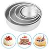Round Cake Bake Pan Aluminum Alloy Cake Mold Pan New Cake Bakeware  Kitchen Dessert Baking
