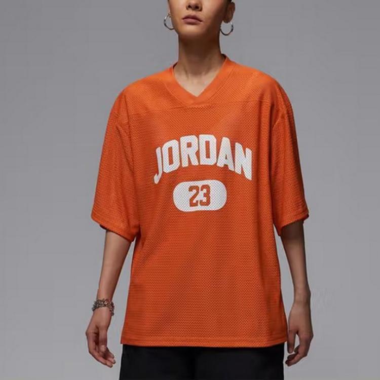 Jordan Mesh AS W J BRK SS Mesh Trikot Oberteil V-Ausschnitt Mode Weich Vielseitig Kurzarm T-Shirt Damen Oberteile HQ9223805