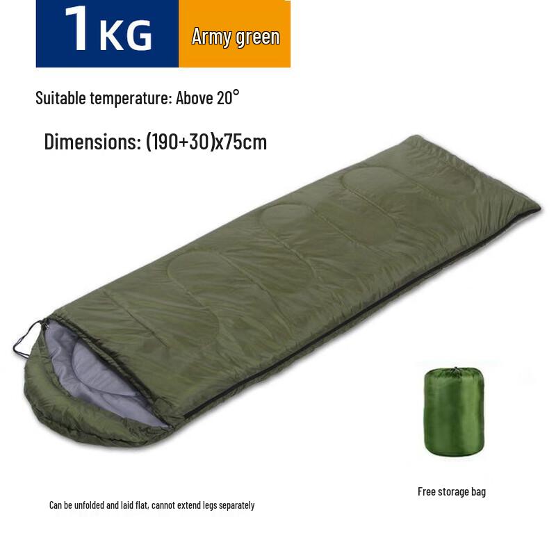 OLOEY Portable Envelope Sleeping Bag