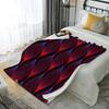 Geometric Pattern Blanket Microfiber Flannel Cover Blanket Bedroom Living Room Sofa Soft And Comfortable Home Decoration
