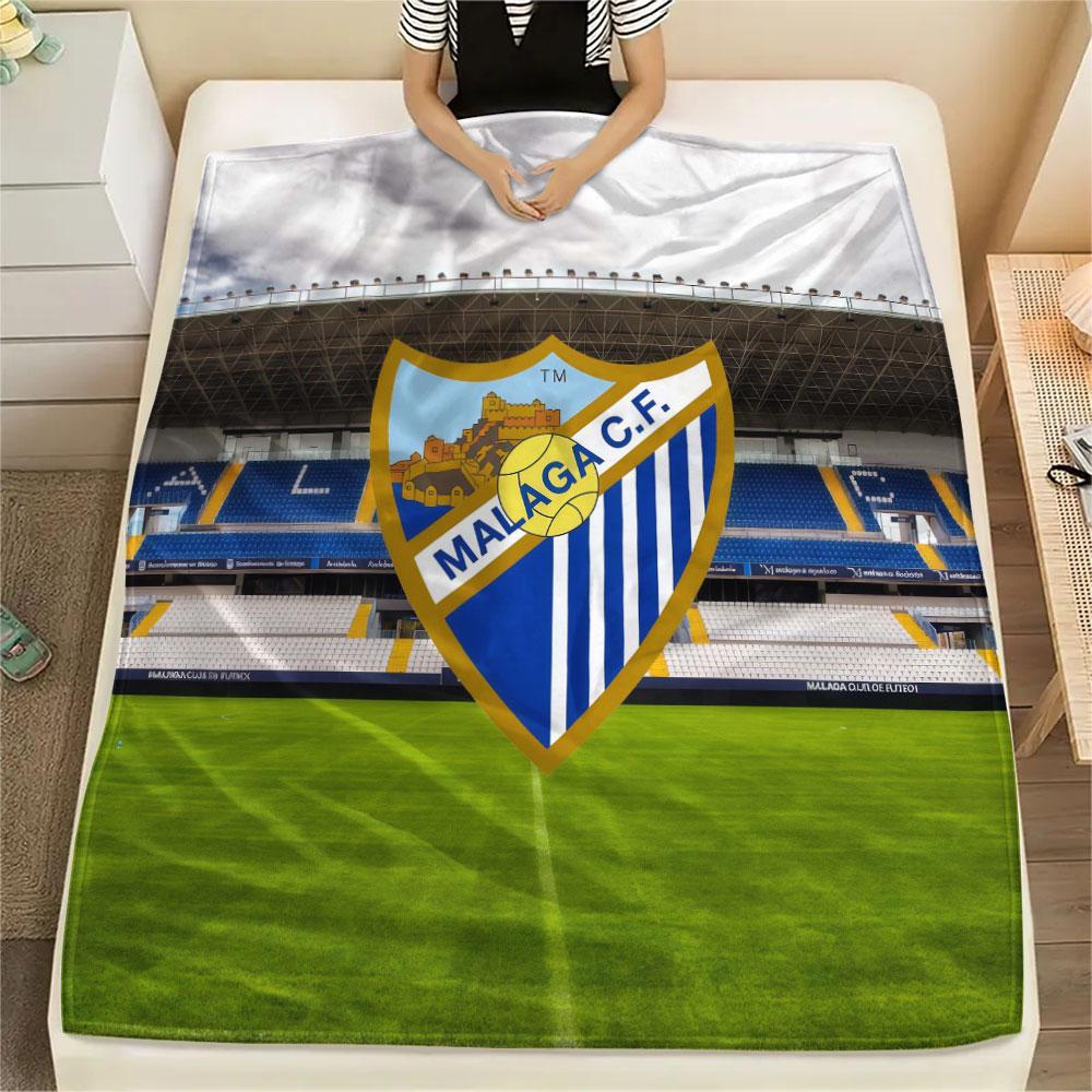 Málaga C.F Blanket, High quality Comfortable for All Seasons, Home Decor, Warmth and Comfort