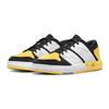 Air Jordan Nu Retro 1 Low GS Tourgelb Kinder Sneaker Schwarz Weiß FB4412-017