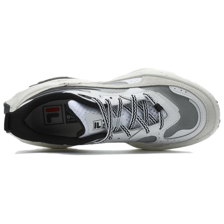Fila Warpdrive Comfortable Durable Low-Top Casual Shoes Women Sneaker White Gray F12W421111F-WN