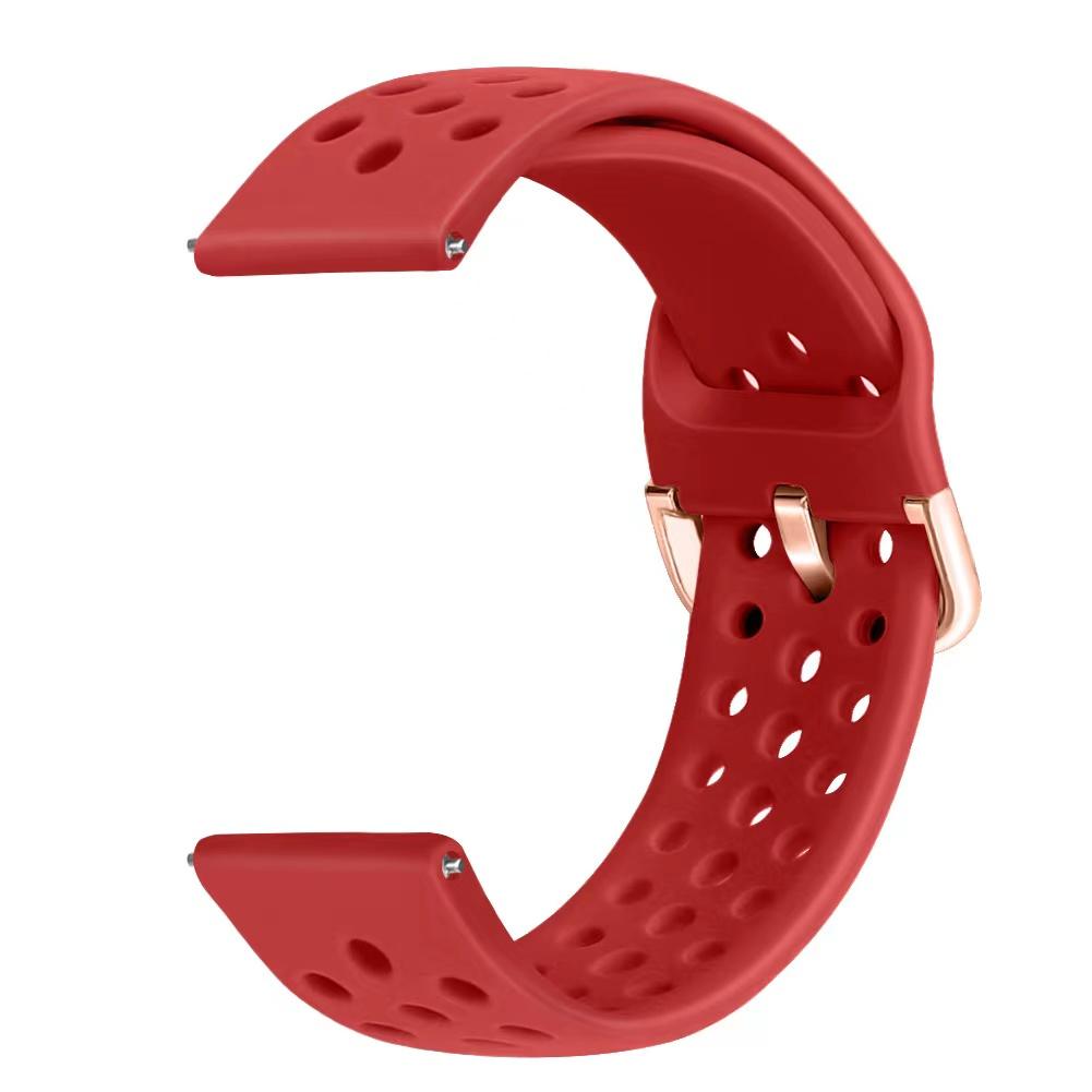 20mm 22mm Silicone Strap For Samsung Galaxy Watch 6/5/4/3/Huawei Watch 4/3/GT2 Sports Bracelet Wristband Amazfit GTR/GTS 4 Band