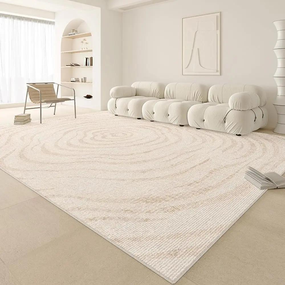 Tapis moelleux de style moderne pour salons et chambres à coucher faciles à nettoyer pour la décoration intérieure 60*90cm