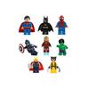 8Pcs Superhero Mini Figures Set – Comic Action Figures, Collectible Toy Gift for Fans (Random Styles)