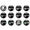 JBIW9 Car Wheel Tire Valve Caps Tyre Valve Stem Covers for Skoda Rapid Fabia Octavia Roomster Yeti Superb Citigo RS Felicia VRS Scala