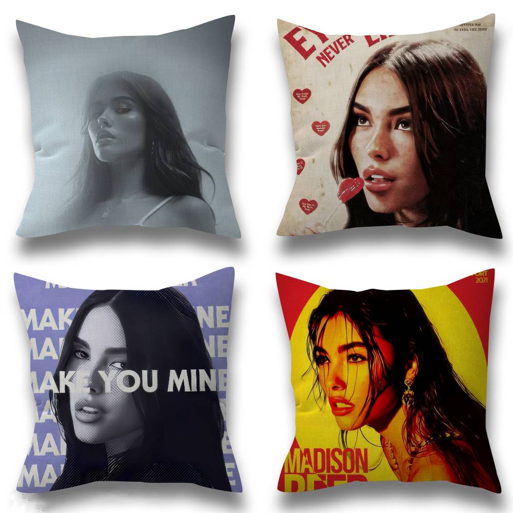Singer Madison Beer Pillow Cover for Bedroom Room and Living Room Sofa Decorative Cushion Cover