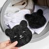 2Pcs Pet Hair Remover Bear Shape Laundry Ball Washing Machine Lint Catcher Reusable Clothes Sofa Cat Dog Hair Cleaning Sponge
