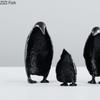Metall Pinguin Statue Dekoration Kreative Tierstatue Handwerk Desktop Dekoration Modern Leichter Luxus Heimdekorationszubehör