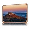 Hohenzollern Castle At Sunrise Personalized D Textured Metal Poster Wall Art Vintage Tin Signs for Room Decorating Interior