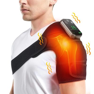 Eletric Heating Knee Shoulder Massage Vibrator Knee Pad Joint Physiotherapy for Osteoarthritis Pain Relief Elbow Leg Arthritis