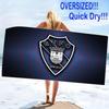 Gil Vicente FC Print Beach Towel, Large Soft Quick Dry Towel for Beach Camping Swimming