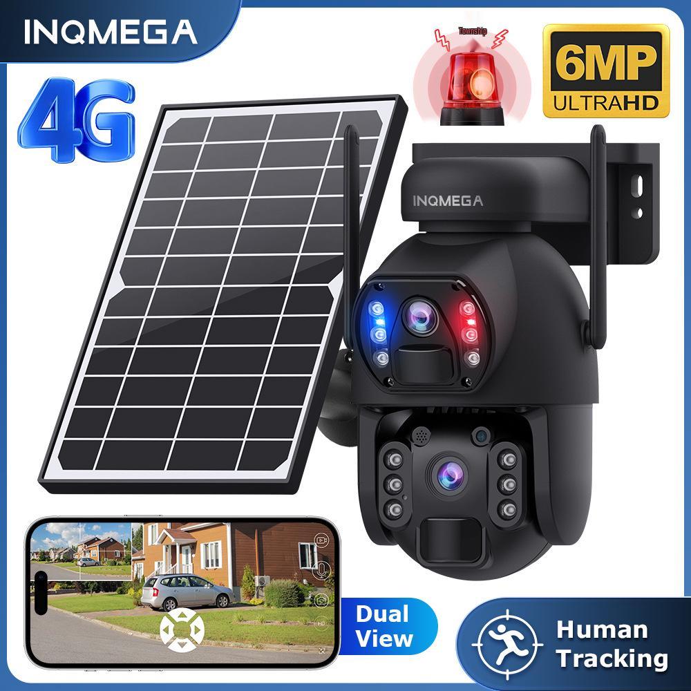 Dual Lens 4G Solar Outdoor Camera with 20x Zoom and HD Smart Monitoring