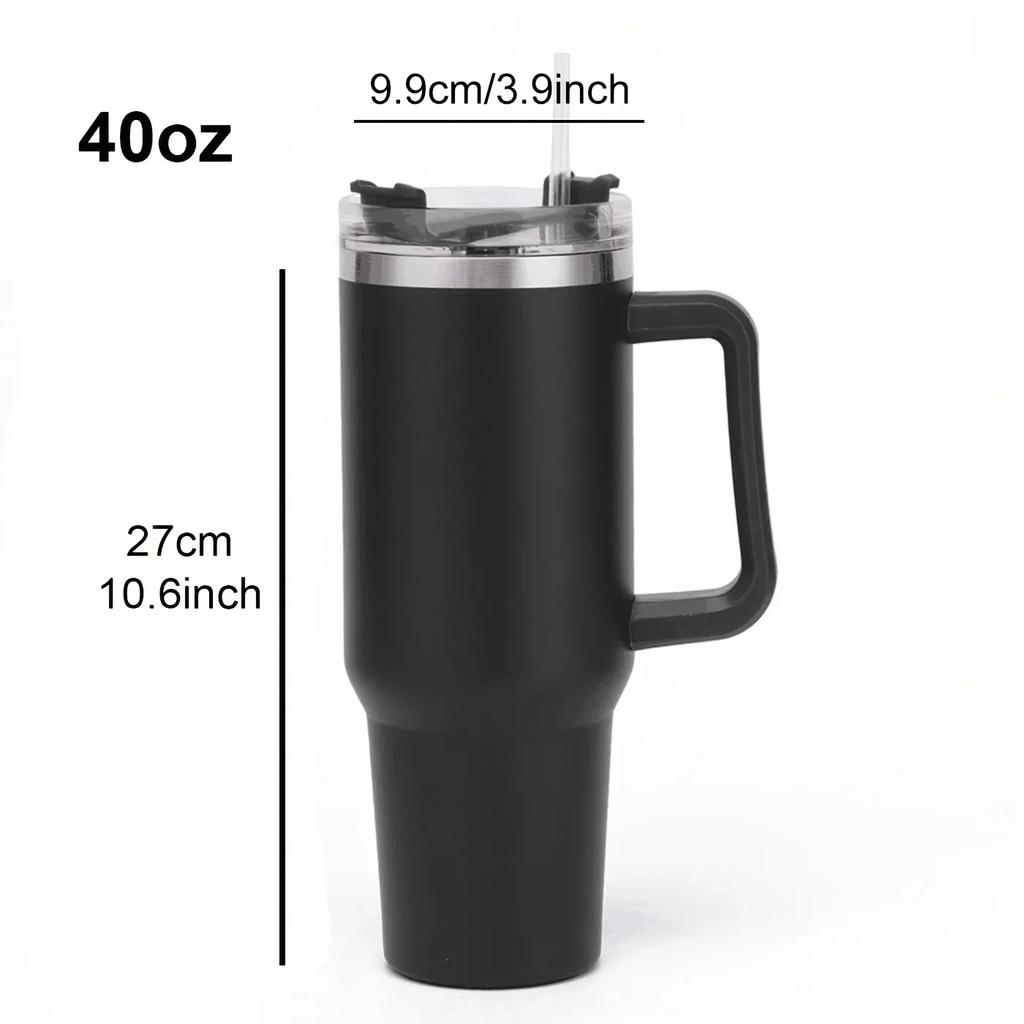 304 Steel Insulated Good Water Bottle Thermal Coffee Car Mug Cold Mugs Vacuum Flask with Handle Straw for Sport Gif