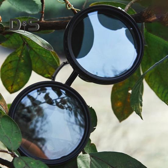 Ochelari polarizați rotunzi cu lentile cu filtru ND 1-9 viteze Ochelari de soare cu nuanță reglabilă Protecție UV Bărbați Pescuit pe plajă Conducere Ochelari de ciclism Ochelari