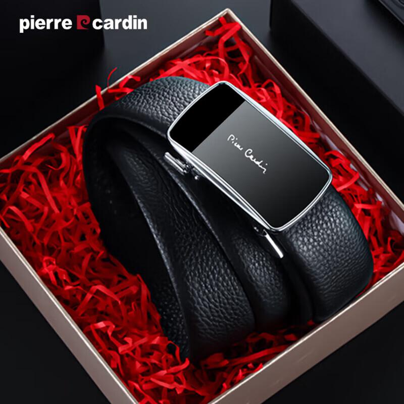 

Pierre Cardin Men s Genuine Leather Automatic Buckle Belt 115cm
