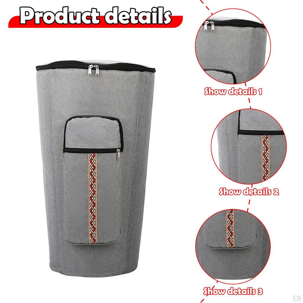 Bag African Drum Anti Collision Dustproof Protection Musical Instrument Accessory