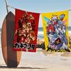 Fantasy Anime Gachiakuta Bath Towel Microfiber Soft Water Absorbing Breathable For Girl Kids Decorative Cartoon Beach Towel