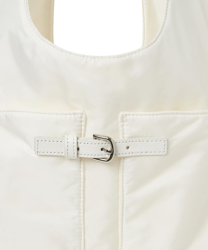 New Looky Dot Point Hobo Bag _Ivory