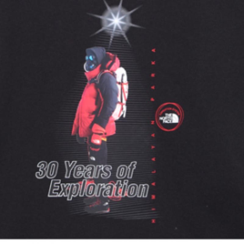 North Face Men S Himalayan 30th anniverSary SweatShirt Long Sleeve Tee