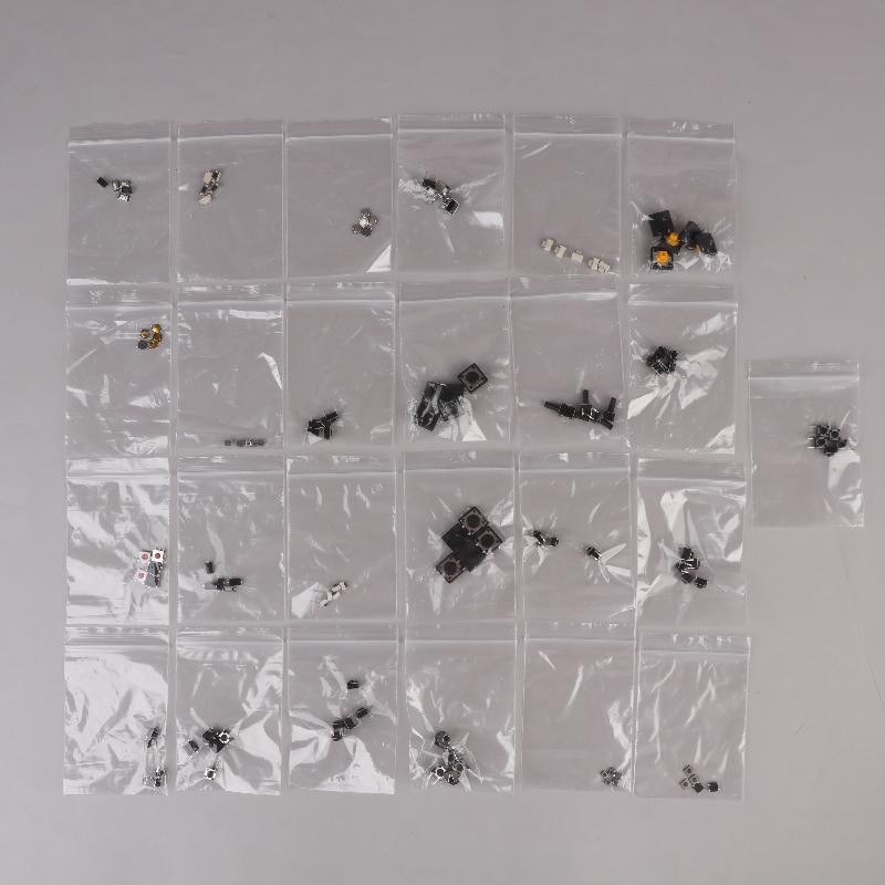 125Pcs Smd Dip 2*4 3*6 4*4 6*6 12*12 Reset Mini Leaf Switches For Arduin 25 Types Micro Tact Push Button Switch Assorted Kit