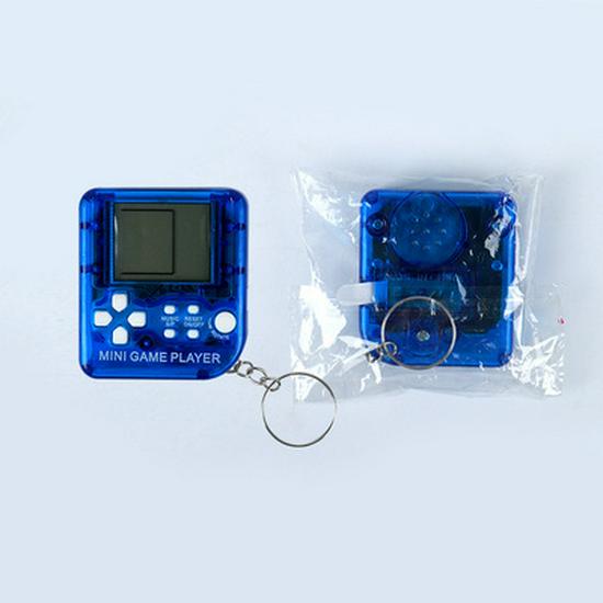 Mini Handheld Tetris Game Console Keychain - Nostalgic Stress Relief Toy & Creative Gift