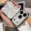 New  6D Colorful Laser Aurora Case For iPhone 13 14 15 16 17 Pro Max Air Soft Bumper Shockproof Glass Camera Hard PC Cover