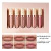 HANDAIYAN 6Pcs Rose Matte Liquid Lipstick Set Waterproof Non Stick Long Lasting Lip Gloss Lip Makeup