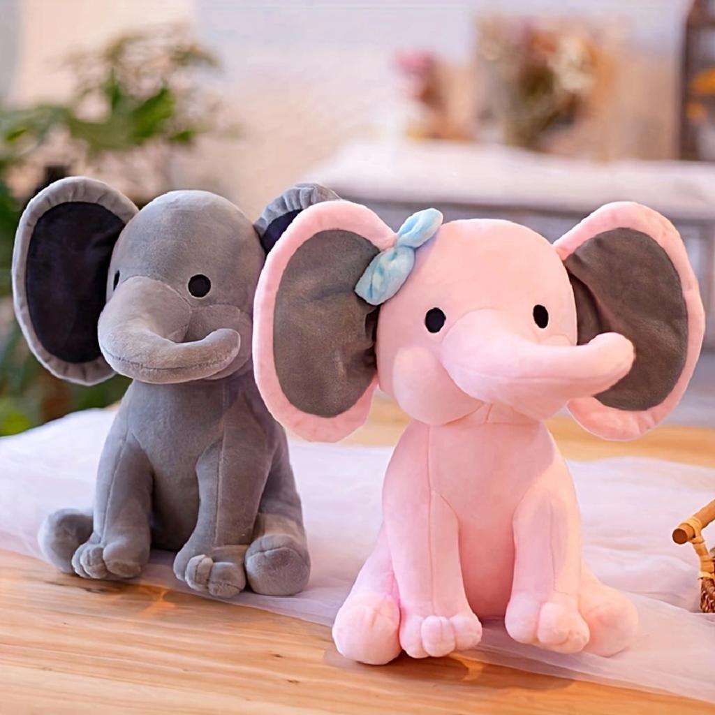 Adorable Elephant Plush Toys, Baby Shower Day Gift  For Birth Stats, Baby Shower, Infant, Newborn, Perfect Graduation Gifts