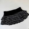 Gonna corta a tubino a righe contrastanti sexy moda stile street Y2K nicchia ragazza piccante torta
