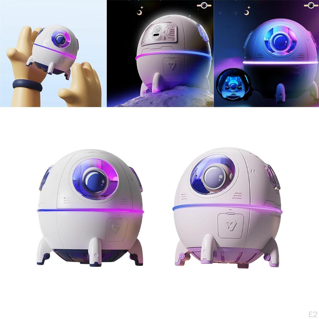 Portable Air Humidifier Humidificador Comfort Quiet for Indoor Car Kids White