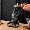 Meditating Buddha Incense Burner Zen Resin Holder for Cone Incense Serene Home Decor Altar Accessory for Meditation Calming Gift