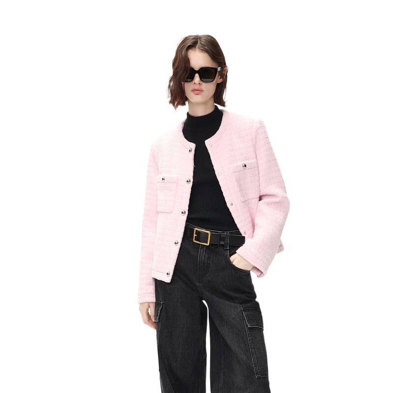 

MO&Co. 90% Duck Down Woven Boxy Down Jacket XS (155)