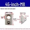 European Profile T-nut: Square T-slot Slider, Types 20/30/40/45, Sizes M3-M8