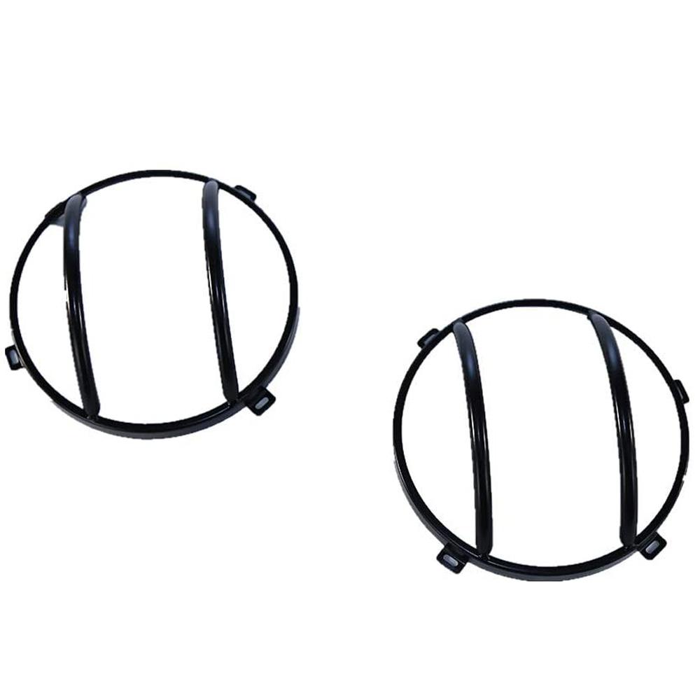 Protector de far cu LED de 7 inchi Capac de protectie pentru far pentru Jeep Wrangler Unlimited JK 2007-2017