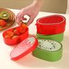 Contenitori Fresca Frutta e Verdura Creativi per Frigorifero Fragola Avocado Kiwi Anguria Scatola Fresca per Conservazione in Cucina