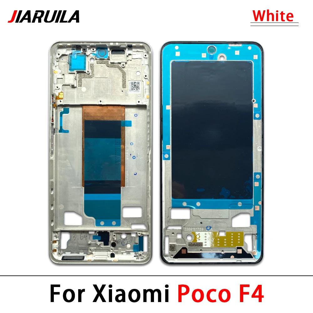 NEW Middle Frame Housing For Xiaomi Poco F1 F2 Pro F3 F4 F5 Pro Front LCD Frame Holder Cover Middle Housing Cover Bezel Parts