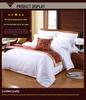 Pure Cotton Satin Stripe Duvet Cover - Hotel Quality, All-White, 100% Cotton