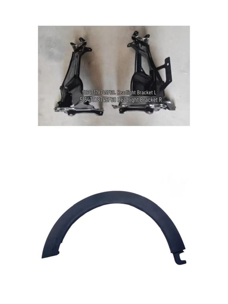 Front Fender Flare with PDC Holes for Mini F60 (2016-2022)