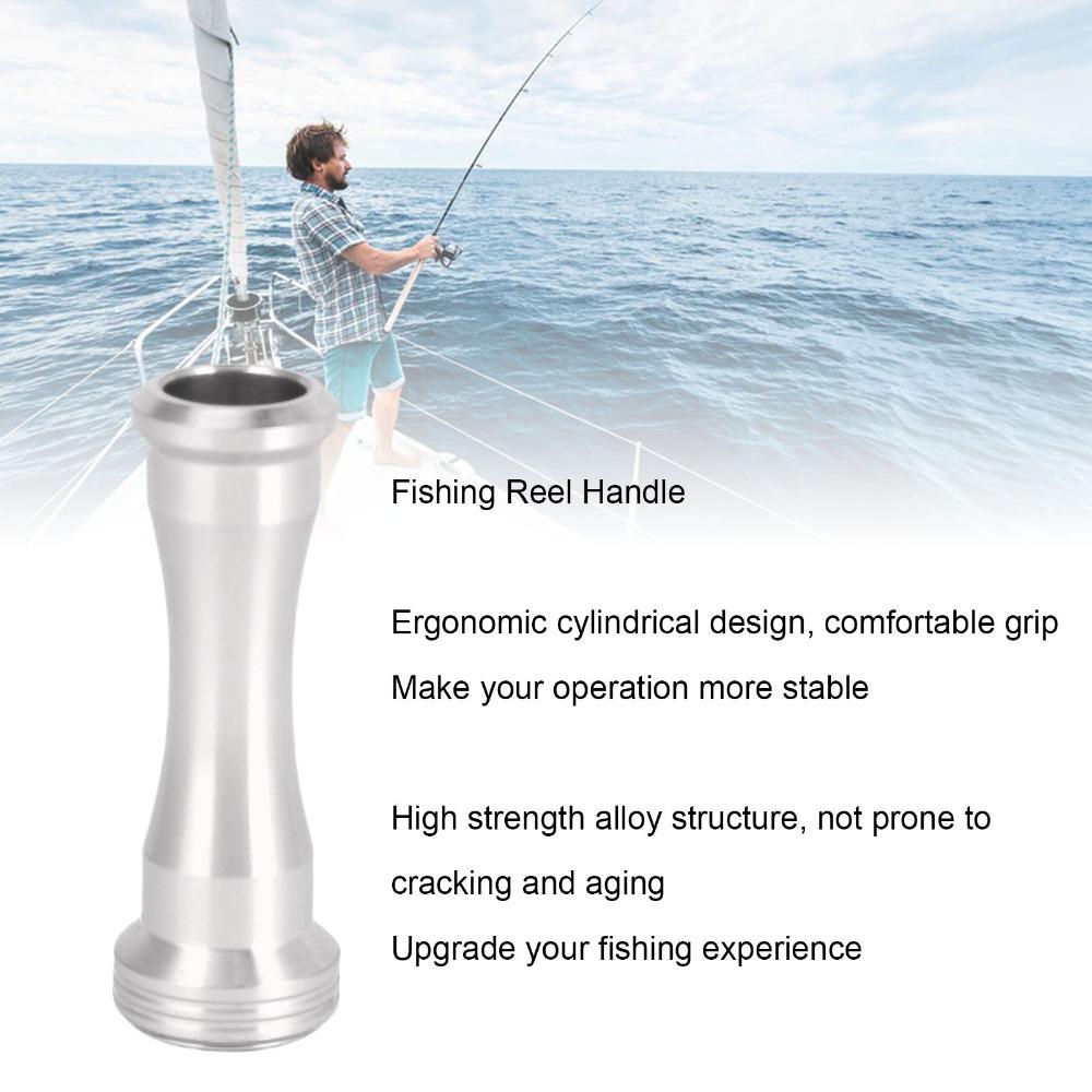 Metal Reel Handle Knob High Strength Fishing Reel Grip Fishing Reel Handle For Fishing Enthusiasts