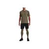 Under Armour Rush Series Logo Crew Neck T-Shirt Men Tops Green 1366138-361