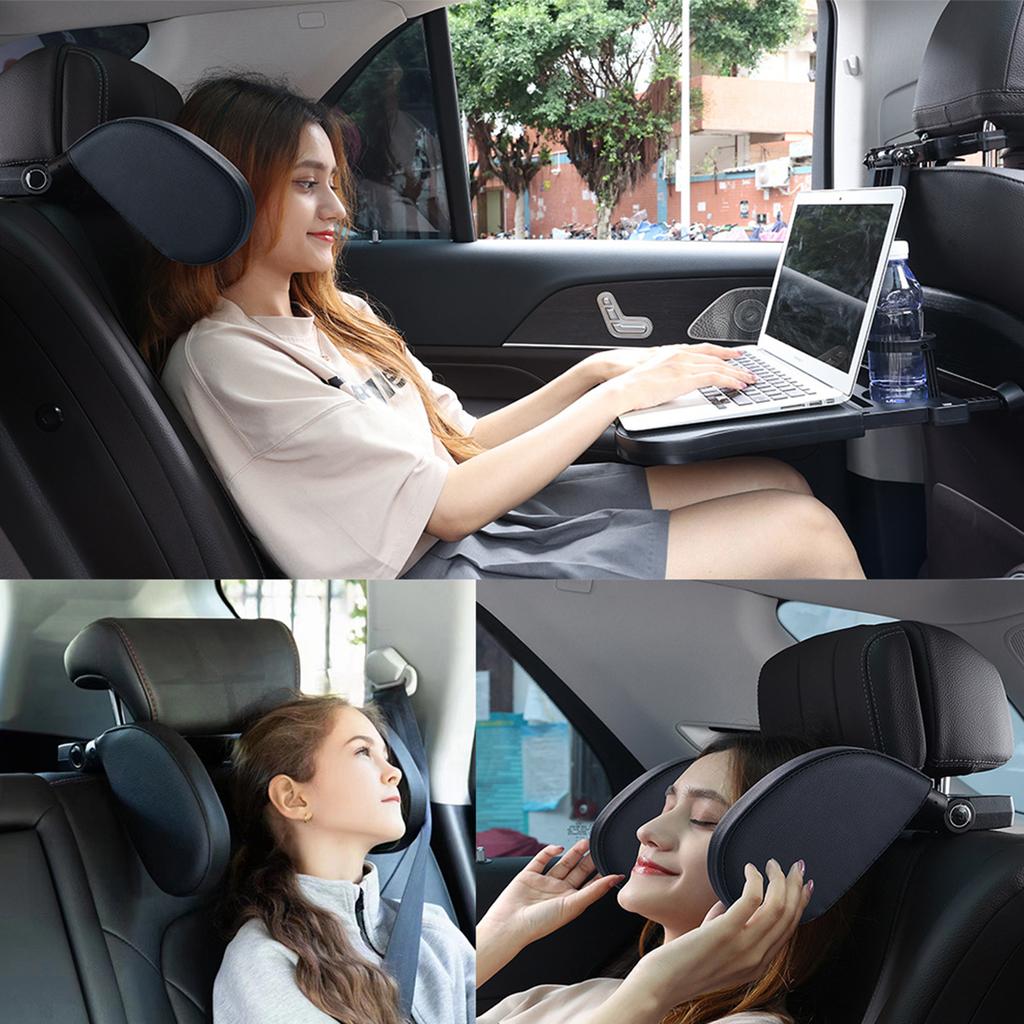 Car Headrest Pillow U-Shaped Travel Sleeping Car Headrest Car Neck Pillow Only Suitable for Car Seat Headrest with Poles