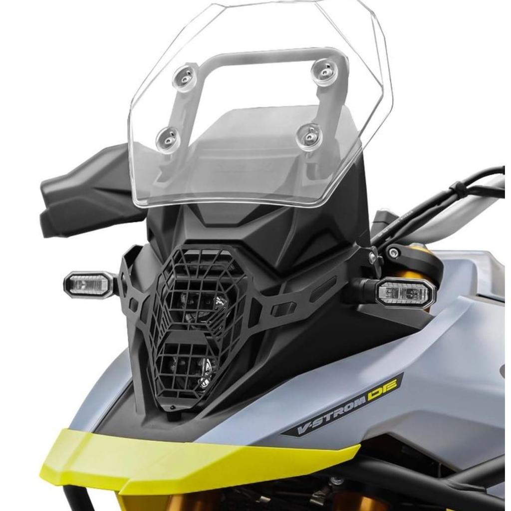 LEDISHUN Headlight Guard Stone Guard for Suzuki V-Strom 800DE (2023-2025) and V-Strom 800 (2025)