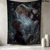 Death Note Wandteppich Ästhetischer Wandbehang Gedruckter Stoffdecke Dekorative Wandteppiche Für Schlafzimmer Wohnzimmer Heimdekoration