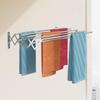 Foldable And Adjustable Wall Mounted Towel Rack Bathroom Accessory