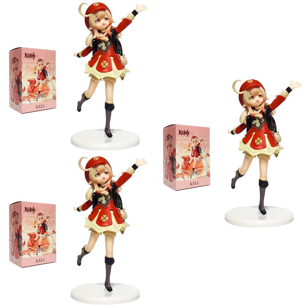 Adorable Genshin Impact Klee Ornament For Fans And Collectors 15cm Pvc Figure With Smooth And Bright Coloring