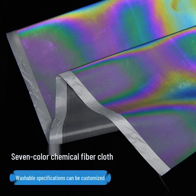 Chun Ya Fang Iridescent Seven-Color Reflective Polyester Fabric