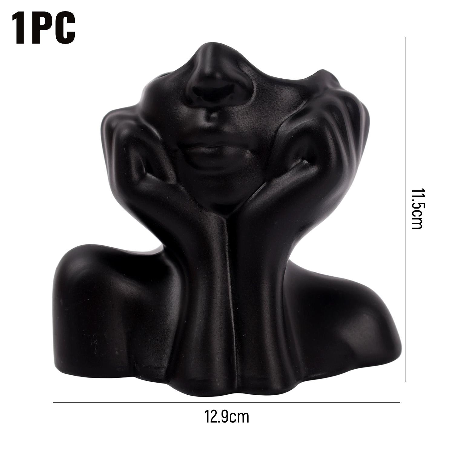 

New Face Shape Makeup Brush Holder Human Body Art Styling Office Organizers Multifunctional Makeup Brush Holder Storage Box