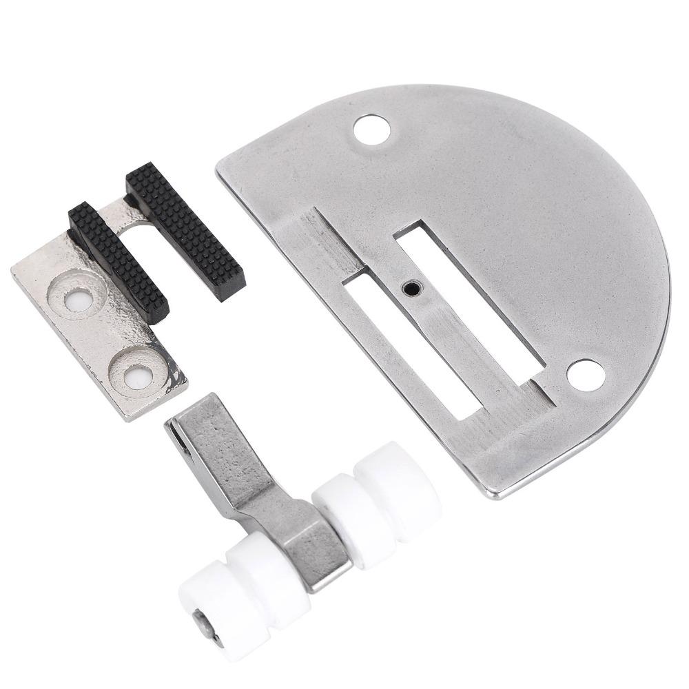 Industrial Needle Plate Precision Teeth Presser Foot Side Cutter Feet  Industrial Overlock
